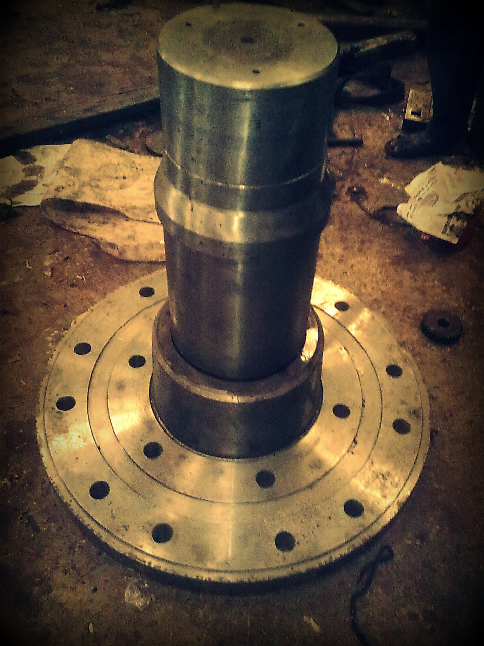 Paddle Feeder Shaft And Hub Assembly
